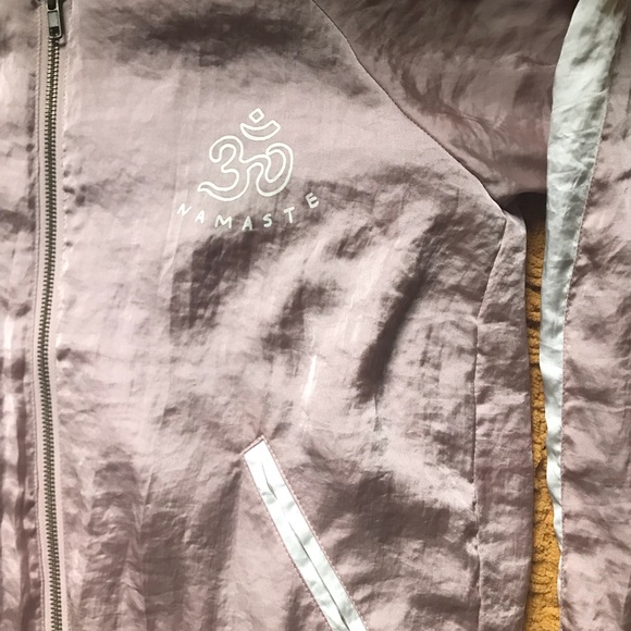 Spiritual gangster pink bomber jacket sz small! - Picture 3 of 6